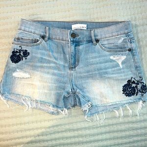 Loft demin jean shorts - size 27. Very soft